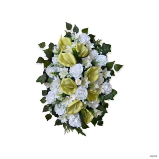 Umelý smútočný veniec 26