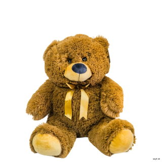 Hnedý plyšový medveď Merlin II