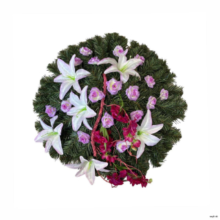 Umelý smútočný veniec Circle