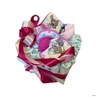 Plienková torta Purplish pink